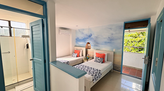 Deluxe double room with sea view